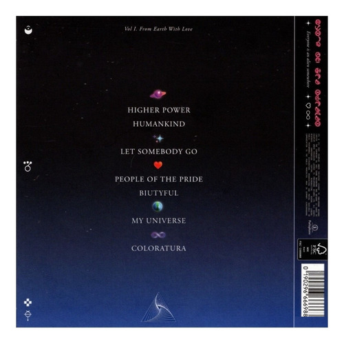 Coldplay Music Of The Spheres Disco Cd