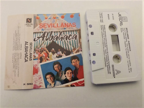 Albahaca Sevillanas - Cassette Importado España Excelente (Usado)