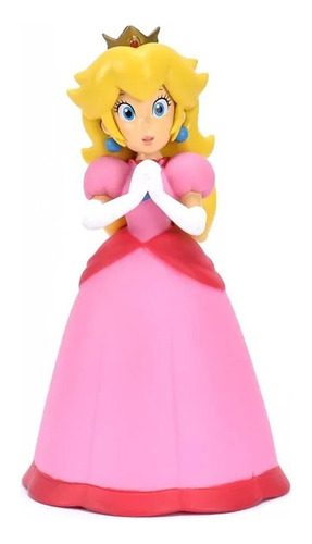  Figura Princesa Peach Mario Bross 14cm Juguete Coleccion