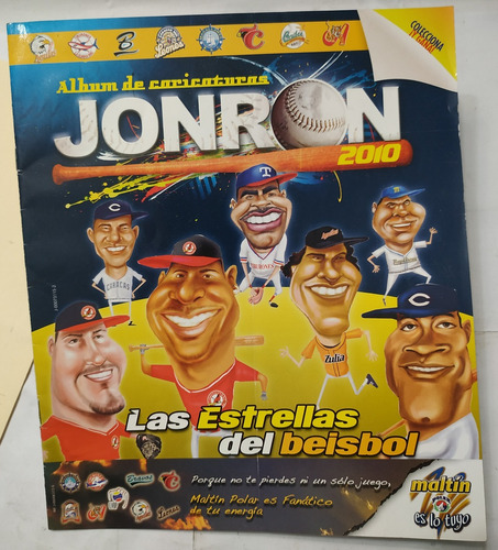 Album De Barajitas Caricaturas Jonron 2010