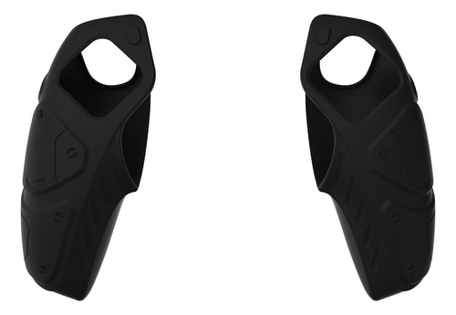 Funda De Silicona Por Separado Con Tapas Para Ps5 Control Color Negro