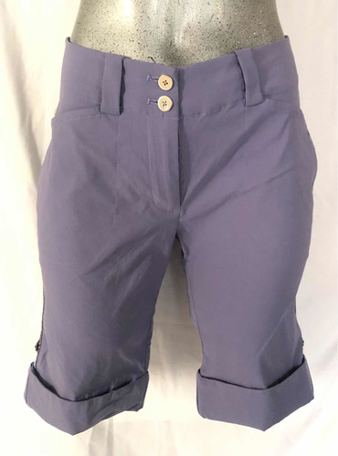 Short Tipo Bermuda Nike Golf 4 Mujer Fit Dry Lavanda