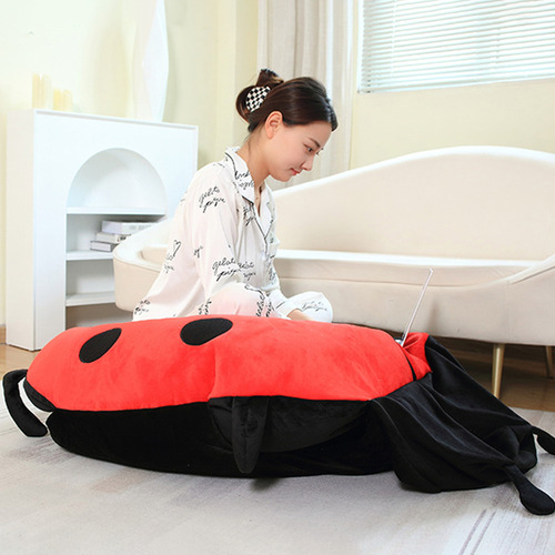Almohada Portátil Para Mujer: Bonita, Cálida, De Felpa, 60cm
