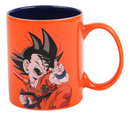 Taza Dragon Ball Z Goku Naranja Edición Especial