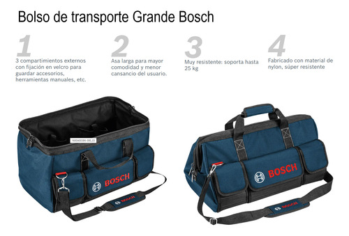 Kit Combo 5 Multiherramientas 18v Bosch +2 Baterías+cargador