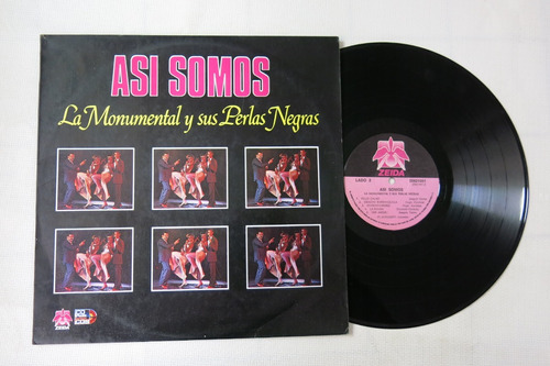 Vinyl Vinilo Lp Acetato La Monumental Y Sus Perlas Negras 