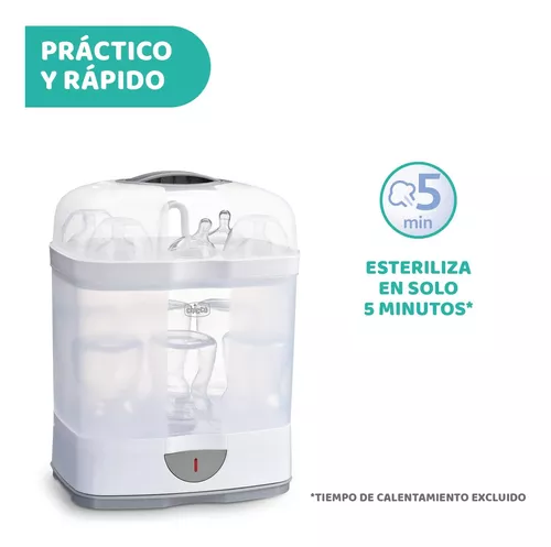 Chicco Sterilnatural Esterilizador De Biberones 2 En 1