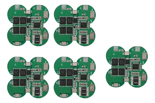 Batería De Iones De Litio Bms 4s 15a, 14,8 V 18650, Carga B,