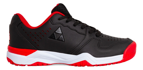 Zapatillas Yoax Tenis Hombre Tour 1000 Negro-rojo Cli