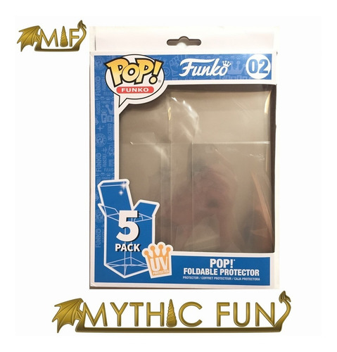 Funko Pop Protector Con Protección Uv 5 Piezas (Usado)