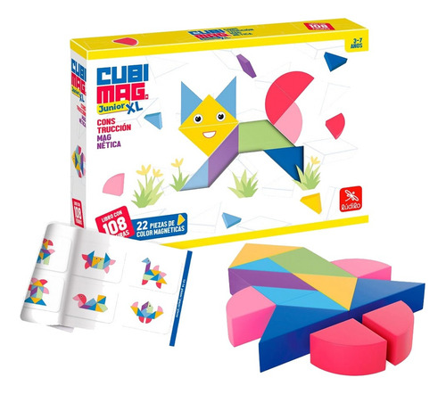 Cubi Mag Junior Xl. El Rompecabezas Magnético