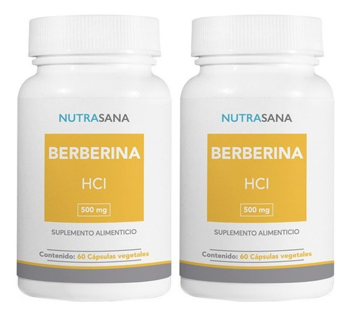 Berberina En Cápsulas 2 Pack Nutrasana