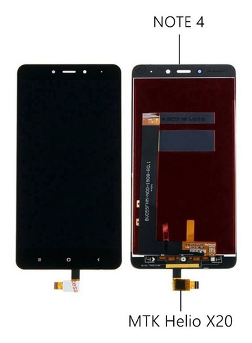 Pantalla Lcd + Tactil Para Xiaomi Redmi Note 4 Mtk Helio X20