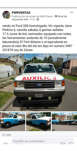 Ford 350 Auxilio