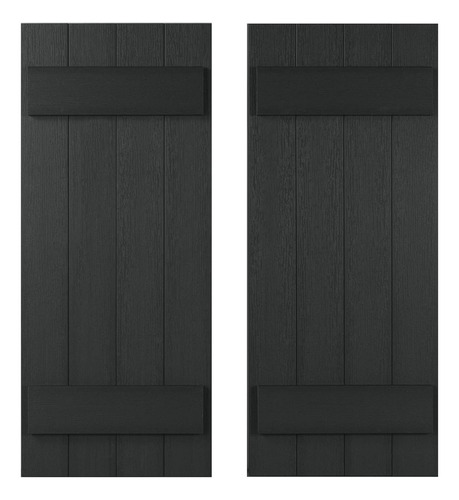 Stonecroft Board And Batten Shutters - Juego De 2, 31 Pulgad