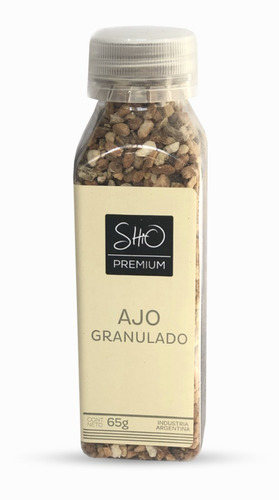 Imagen 1 de 3 de Ajo Granulado Apto Vegano Kosher Shio Gourmet 50 Gr Titanweb