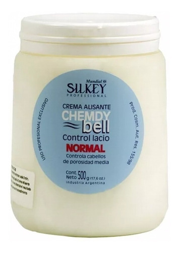 Crema Alisado Profesional Silkey Chemdy Bell X 500g Normal