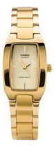 Comprar Reloj Casio Mujer Ltp-1165n-9crdf Color de la correa Dorado Color del bisel Dorado Color del fondo Dorado