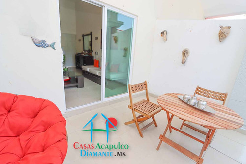 Cad Diamante Lakes Rubí 319. Terraza Con Vista A La Alberca Y Áreas Comunes