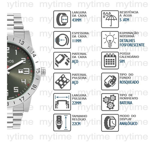 Relógio Technos Masculino 2115mwr/1f