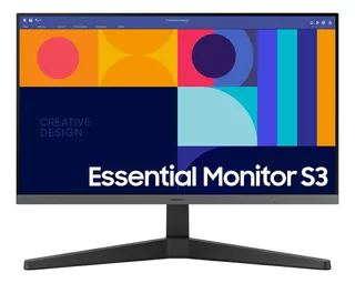 Monitor Fhd Essential S3 De 24 Color Black