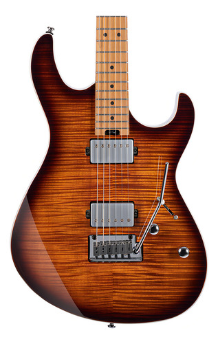 Guitarra eléctrica Cort G Series G290 FAT de arce/fresno antique violin burst burst con diapasón de arce