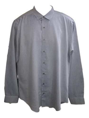 Camisa Alfani Fitted Easy Care Talla L (leer Medidas) 