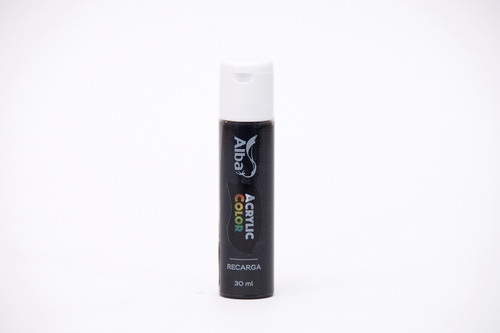 Recarga Para Marcador Alba Acrylic Repuesto 30 Ml X Unidad Negro 480