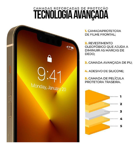Película Para Galaxy S22 Ultra - Hydrogel Fosca - Gshield