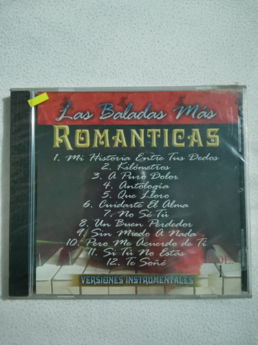 Las Baladas Más Románticas Vol.1 Cd Original Sellado Nuevo 