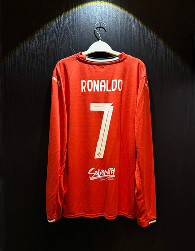 Jersey Portugal 2025 Manga Larga Local Cristiano Ronaldo (Usado)