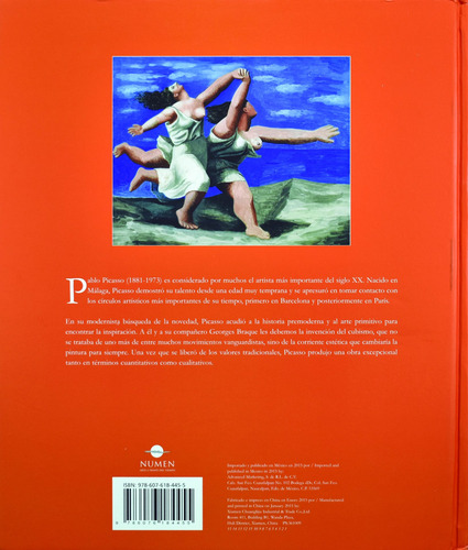 Mejor De: Pablo Picasso, de Charles, Victoria. Mejor De: Pablo Picasso Editorial Numen, tapa dura en español, 2015