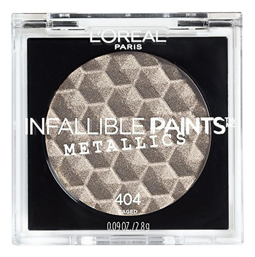 Sombra Para Ojos Infallible Paints Metallics Loreal Paris Color De La Sombra 404 Caged