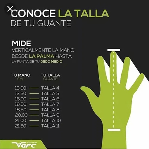 Guantes De Arquero Imperio C/ Varillas Adulto - Vgfc Volk Blanco 10