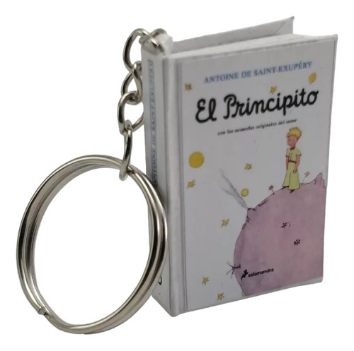 Llavero El Principito, Mini Libro.