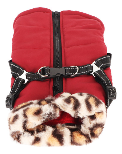 Chaqueta Cálida Con Cremallera Para Perros, Reflectante, Res