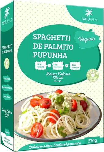 Espaguete De Palmito Pupunha Natupalm 270g