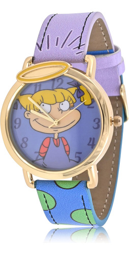 Accutime Nickelodeon Rugrats Reloj Analógico Para Mujer Adul