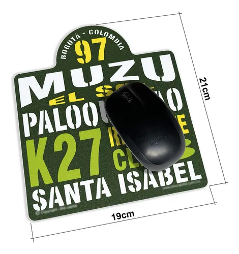 Mouse Pad Tablas De Bus Y Tapas De Medidor Bogotá