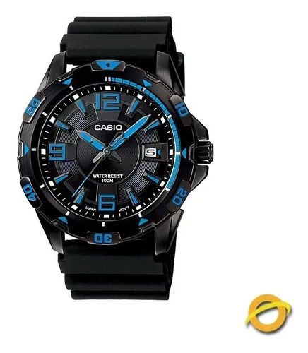 Reloj Casio Mtd 1065b Sumergible 100m Hombre Analogico Fecha