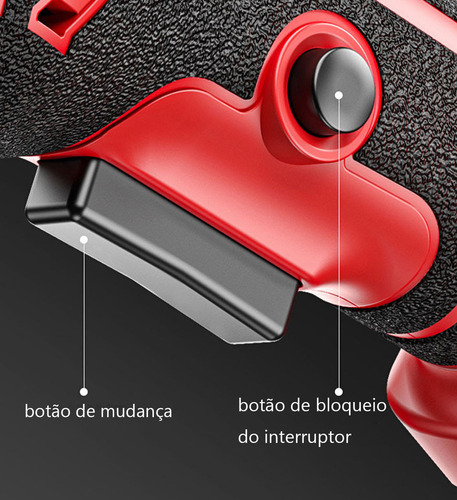 Conjunto De Rebarbadora De Lítio Sem Escova Com 2 Baterias