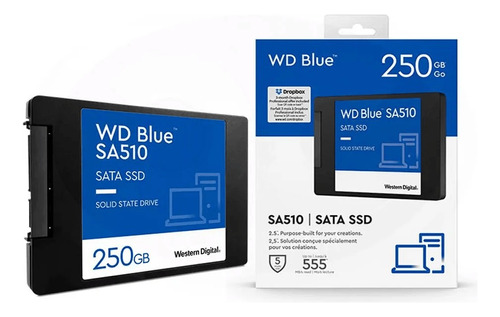 Ssd Western Digital Blue Sa510 250gb 2.5  Sata