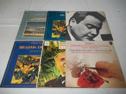Lp Vinil - Johannes Brahms - 6 Discos
