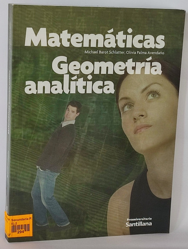 Matemáticas Geometría Analítica Barot 