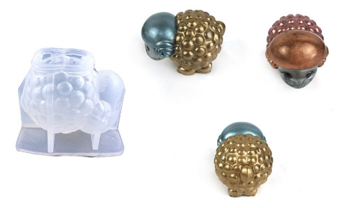 . Moldes De Resina De Oveja For Hacer Velas Perfumadas Con