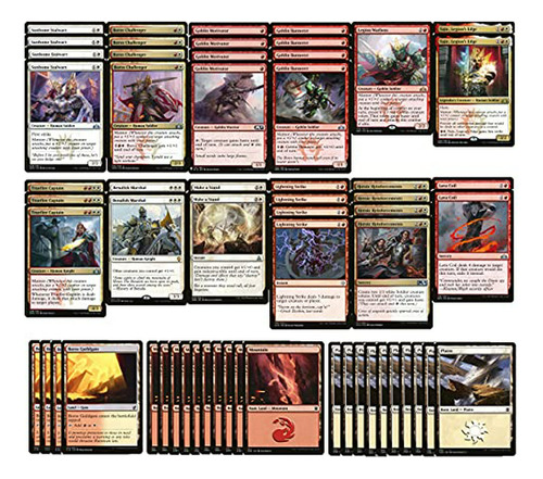 Boros Mentor Deck - Rojo Blanco - Legal Moderno - Hecho A Me