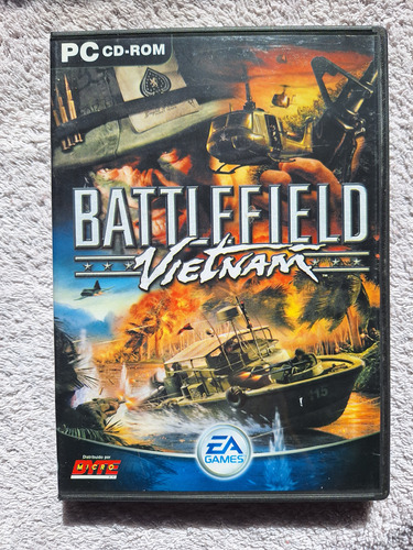 Battlefield Vietnam Original Juego Para Pc 3 Cds (Usado)