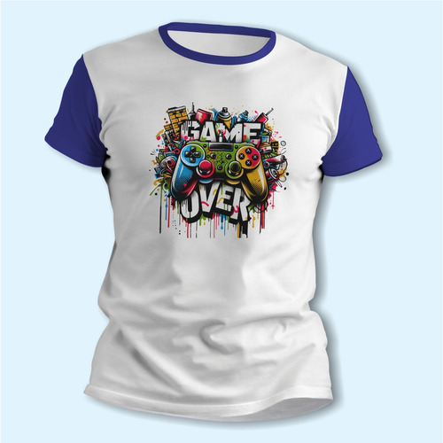 Remeras Gamer Estampados Originales Talles Adultos - 7508