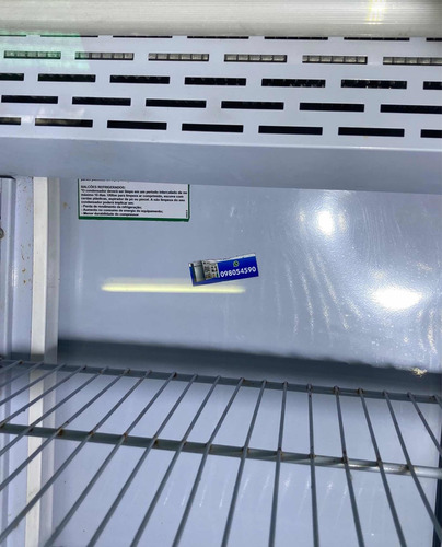 Imagen 7 de 7 de Vitrina Heladera 1.50m Vidrio Curvo Lácteos Fiambres Carnes