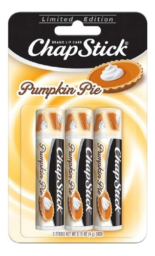 Chapstick Limited Edition Pumpkin Pie - Pastel De Calabaza .